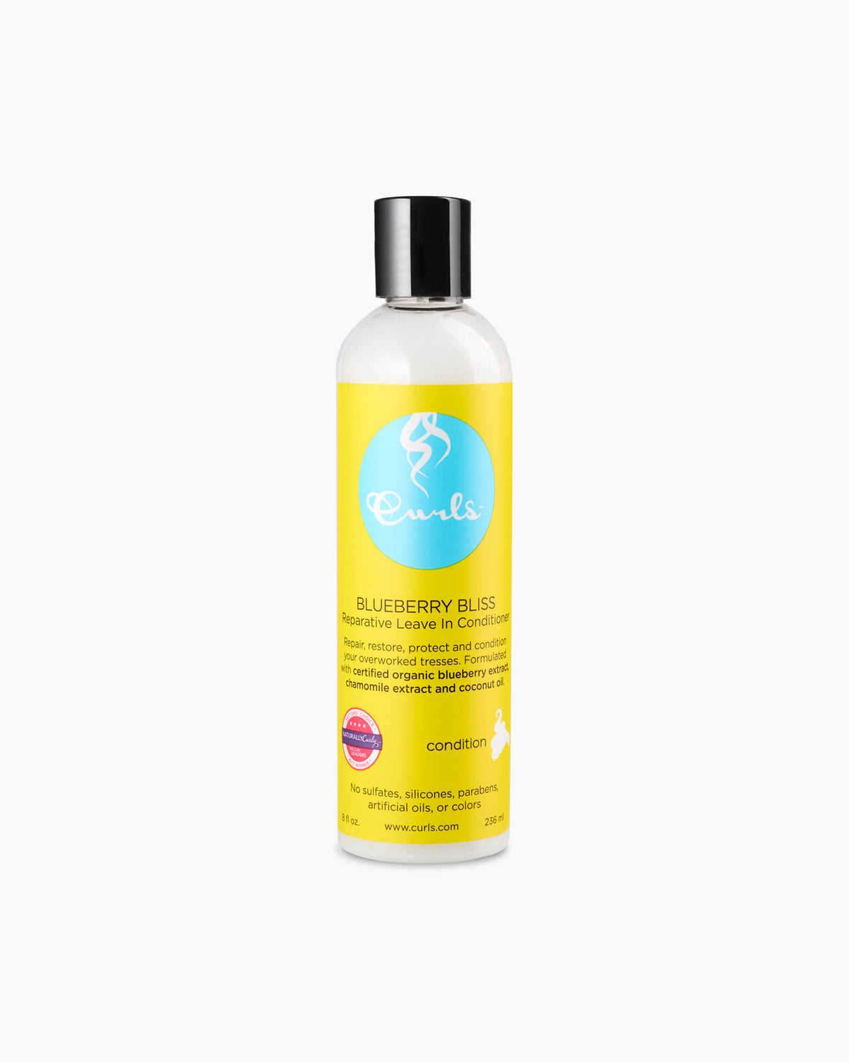 Curls Blueberry Bliss Leave-in - Leave-in conditioner for damaged hair 236 ml