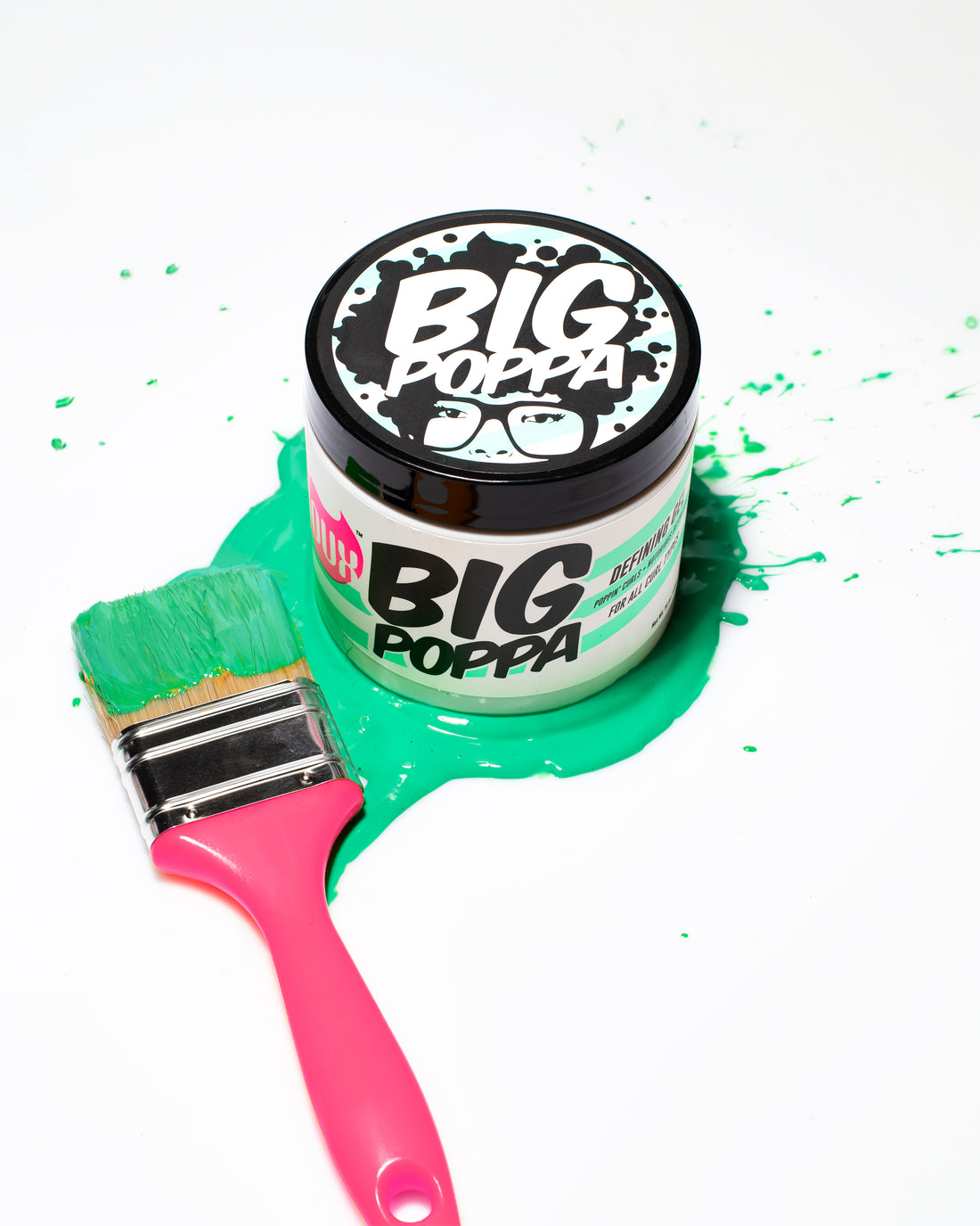 The Doux BIG POPPA Defining Gel™ - Gél a göndör hajak meghatározott definíciójához és fényéhez 473 ml
