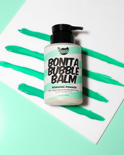 The Doux Bonita Bubble Balm Foaming Pomade - Pěnivá pomáda pro definici kudrlin 234ml