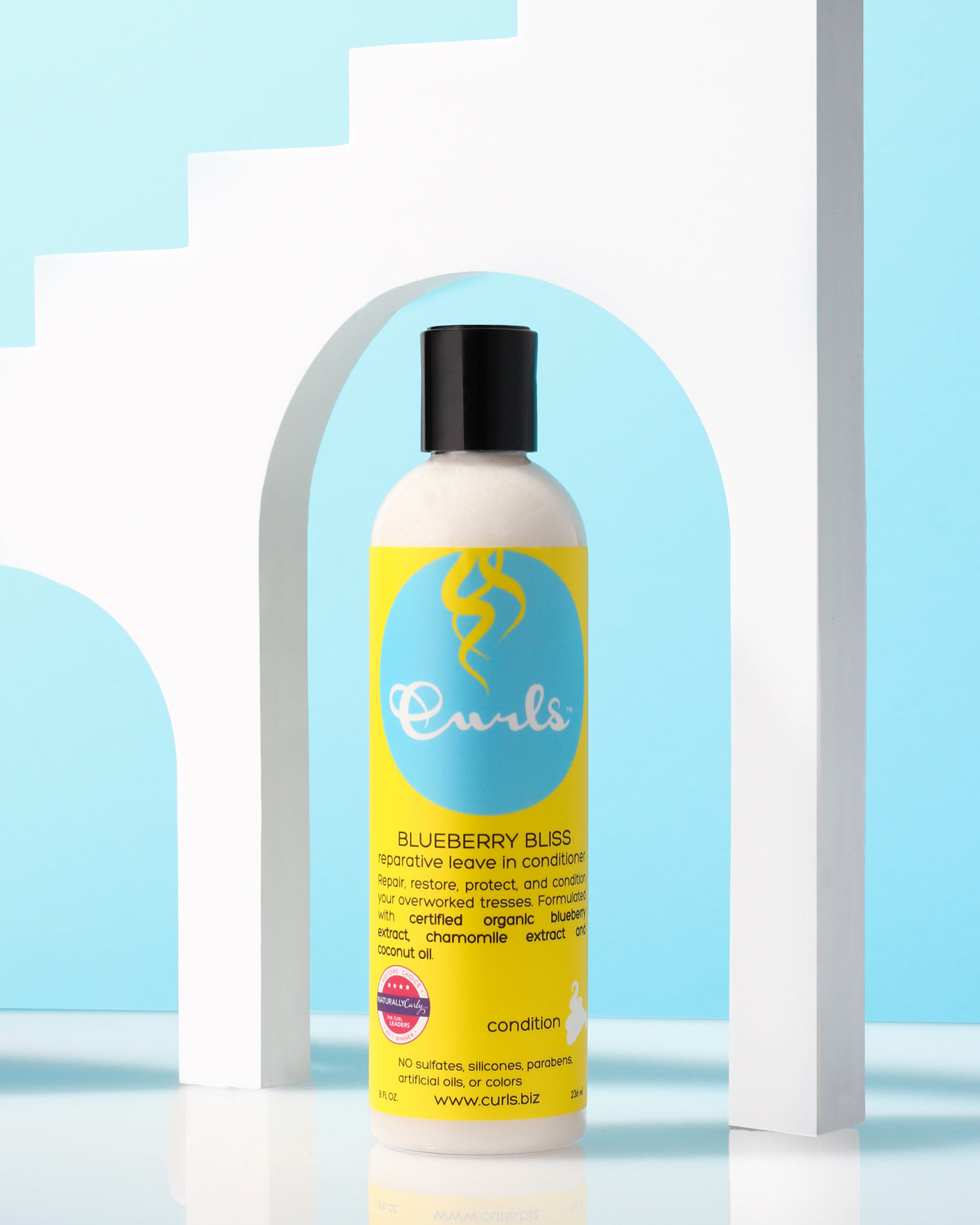 Curls Blueberry Bliss Leave-in - Leave-in conditioner for damaged hair 236 ml