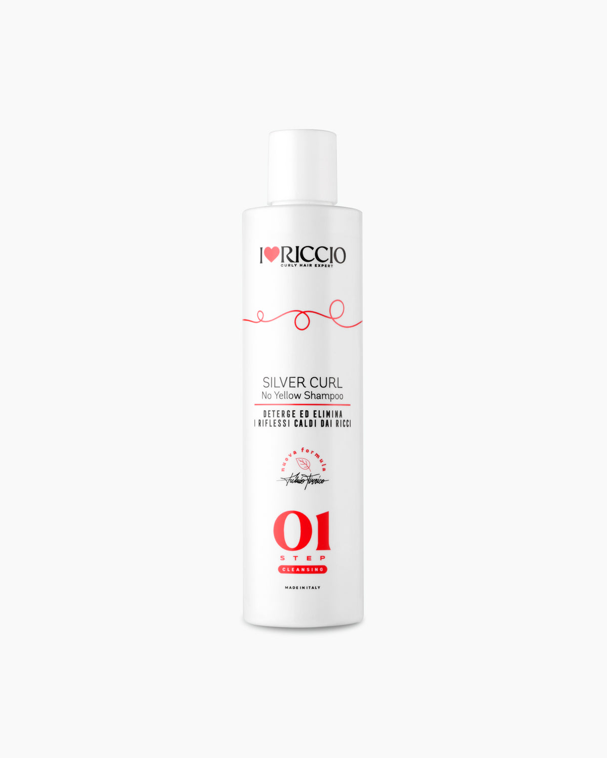 I Love Riccio Silver Curl - Shampoo for eliminating yellow tones 250 ml