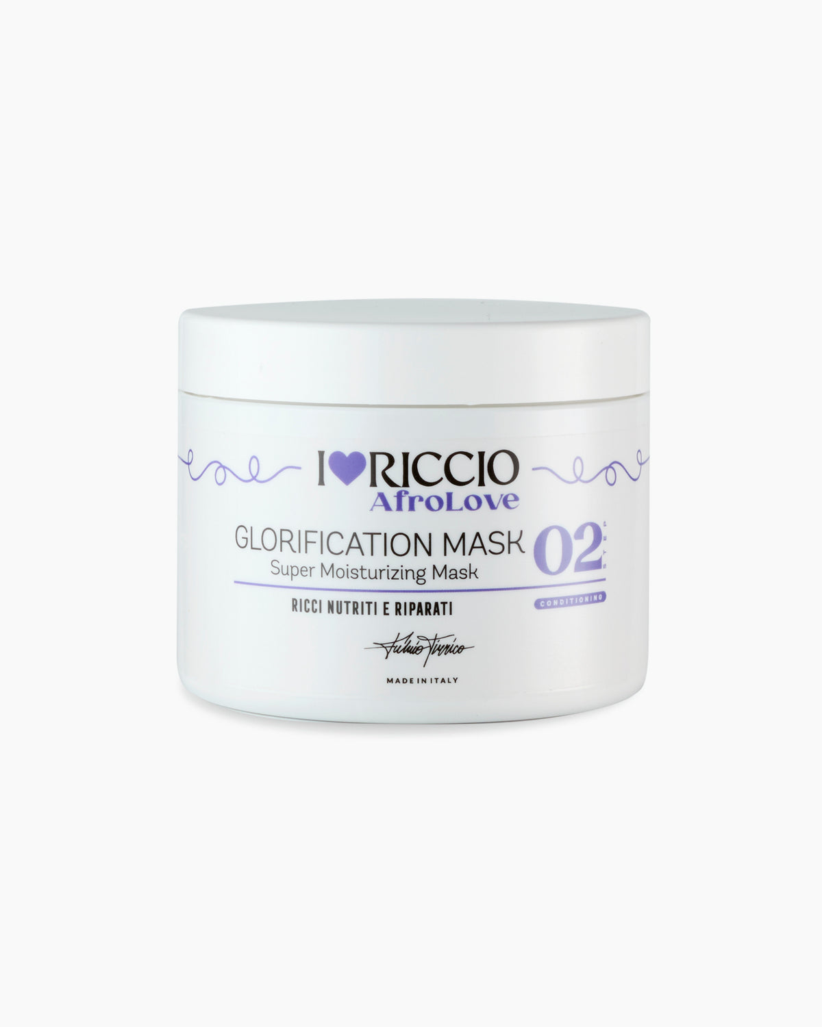 I Love Riccio Afro Love Glorification Mask - Hidratáló maszk göndör és afro hajra 500 ml