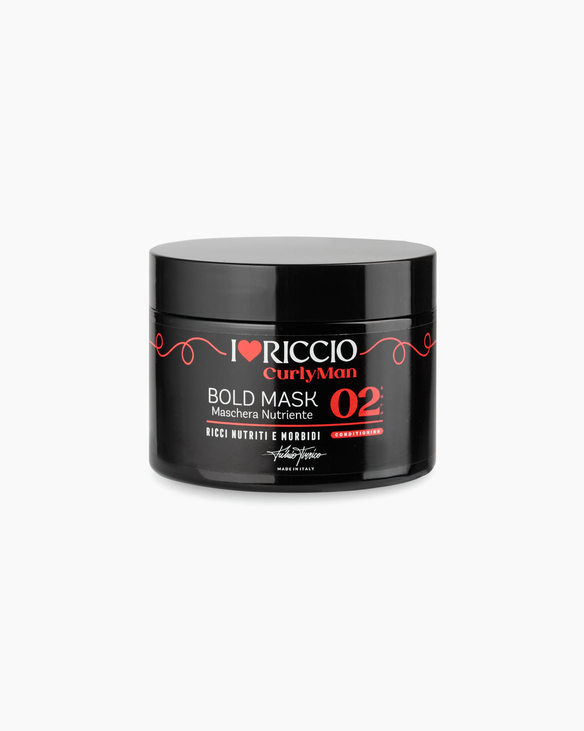 I Love Riccio CurlyMan Bold Mask - Deep conditioner for men&