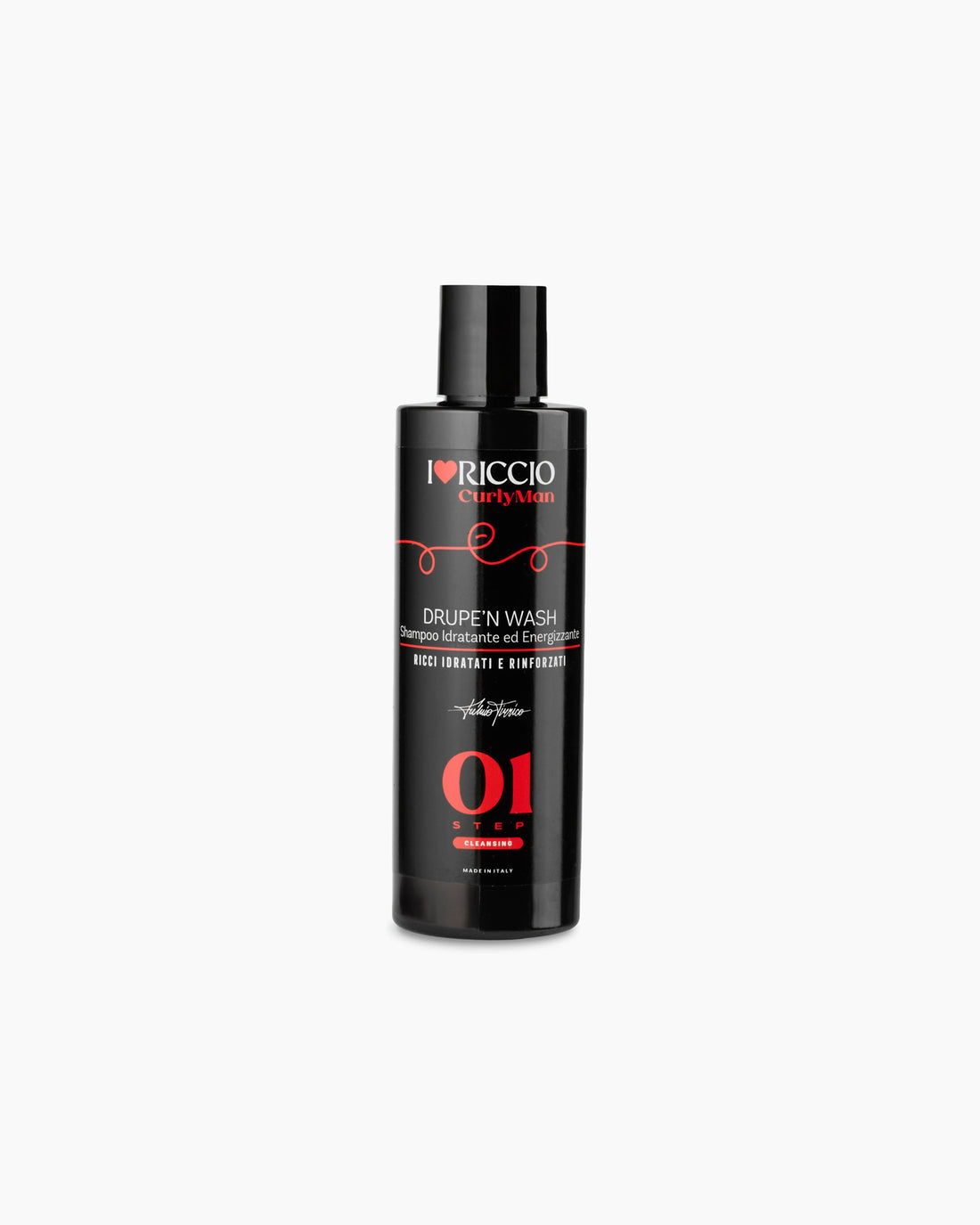 I Love Riccio CurlyMan Drupe’n Wash Shampoo - Krémový šampon na pánské kudrliny 200 ml