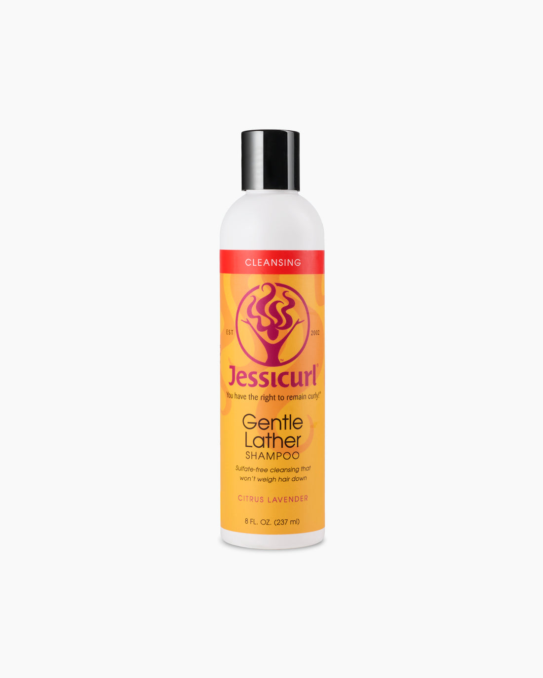 Jessicurl Gentle Lather Shampoo - Shampoo for fine hair and curls 237 ml