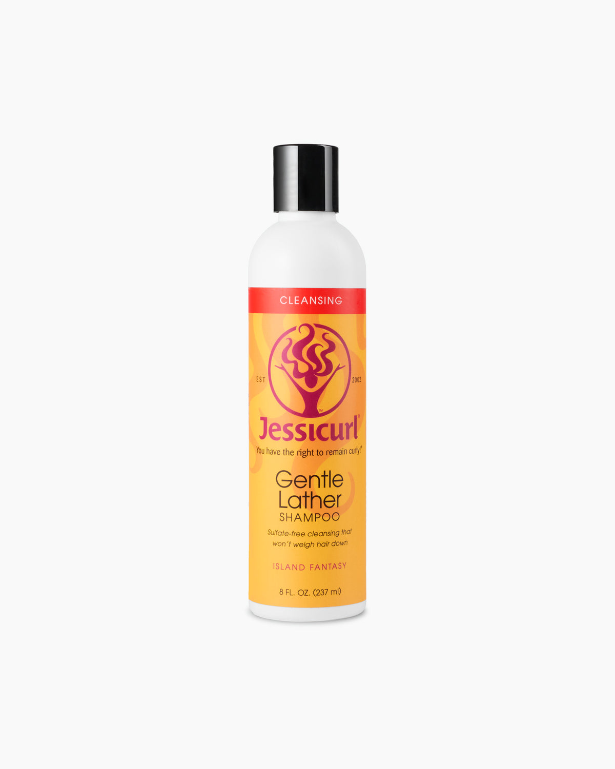 Jessicurl Gentle Lather Shampoo - Shampoo for fine hair and curls 237 ml
