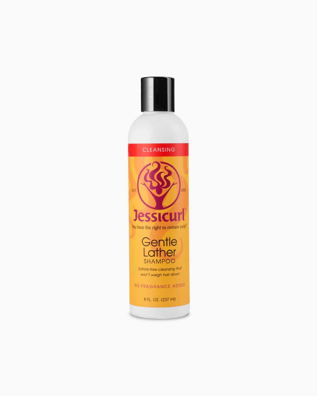 Jessicurl Gentle Lather Shampoo - Shampoo for fine hair and curls 237 ml