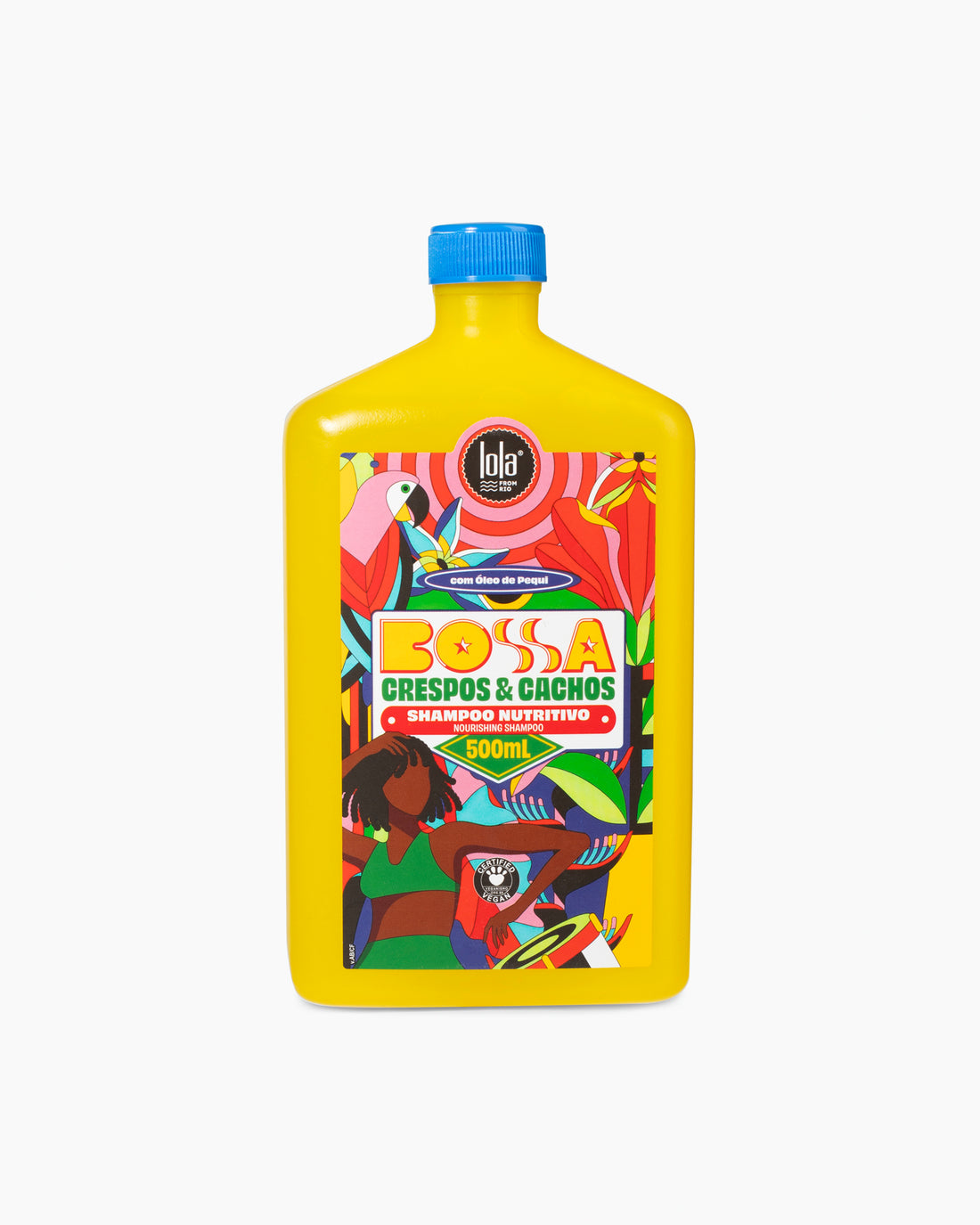 Lola Cosmetics BOSSA Shampoo - Jemný šampon pro hebké a pružné kudrny 500 ml