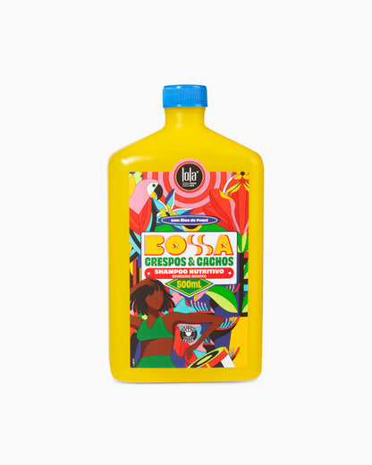 Lola Cosmetics BOSSA Shampoo - Jemný šampon pro hebké a pružné kudrny 500 ml