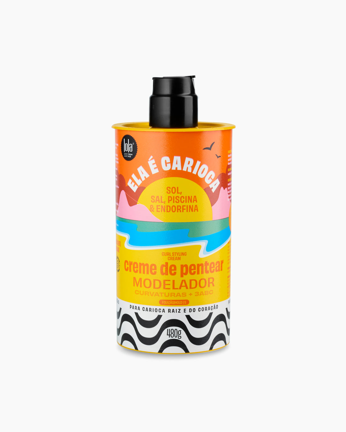 Lola Cosmetics Ela é Carioca Fésűs Krém 3ABC - Sodrófésű és definiáló krém 480 g