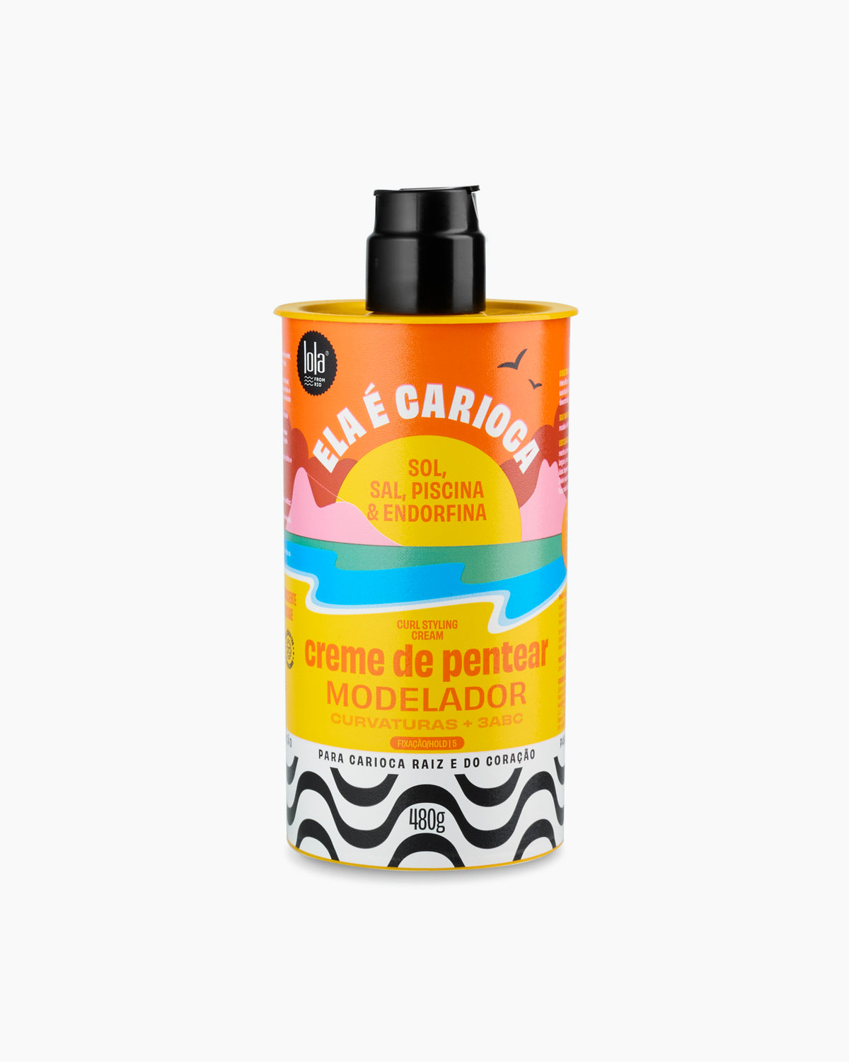 Lola Cosmetics Ela é Carioca Fésűs Krém 3ABC - Sodrófésű és definiáló krém 480 g