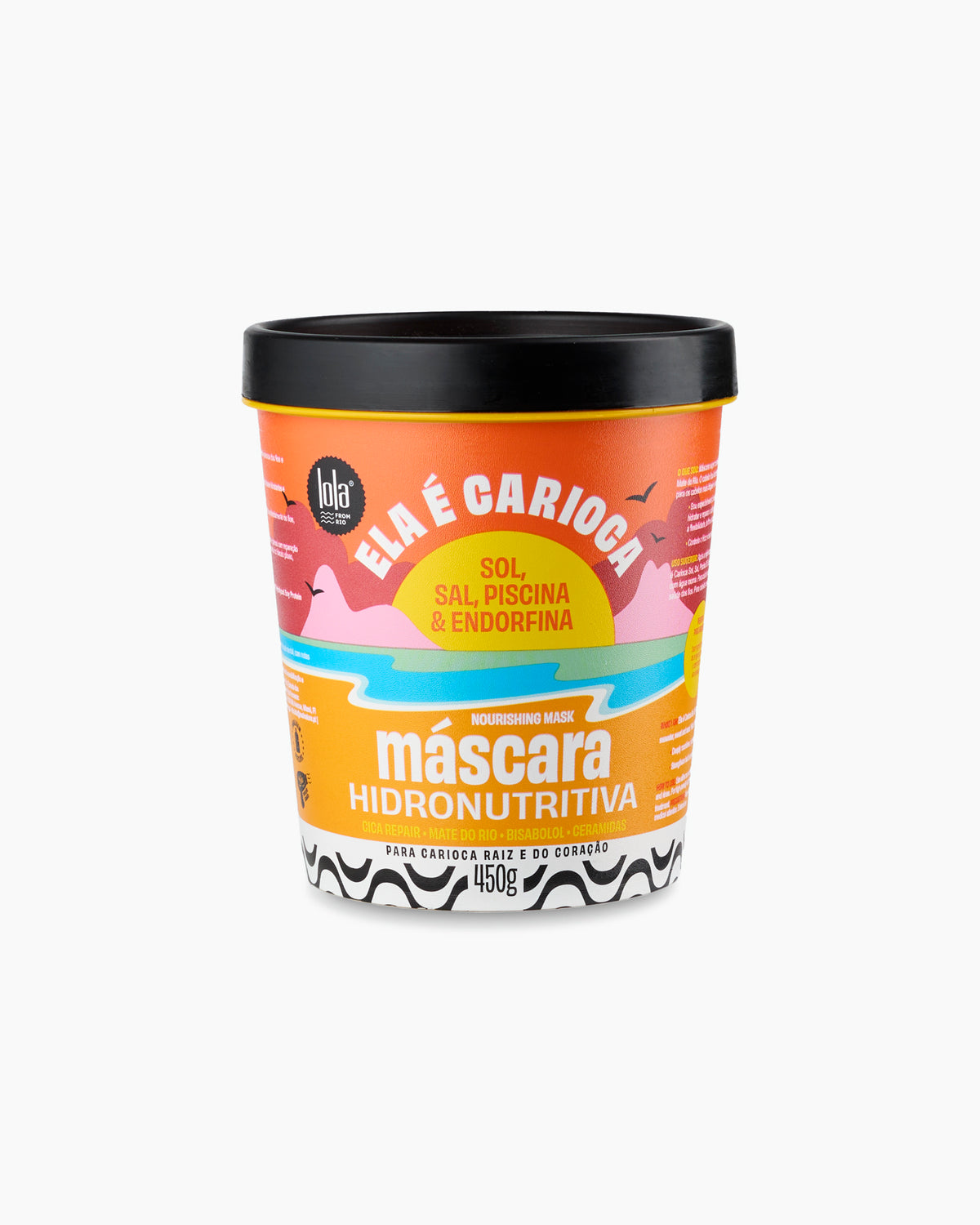 Lola Cosmetics Ela é Carioca Máscara Hidronutritiva - Hydrating and nourishing mask 450 g