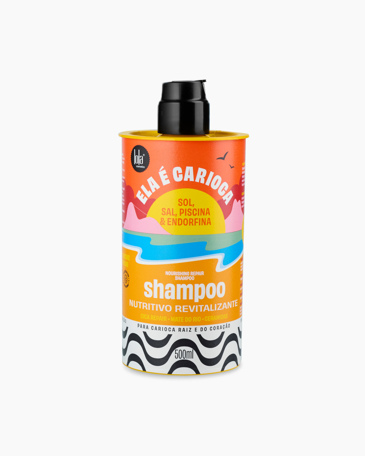 Lola Cosmetics  Ela é Carioca Shampoo Nutritivo Revitalizante - Revitalizační vyživující šampon 500 ml