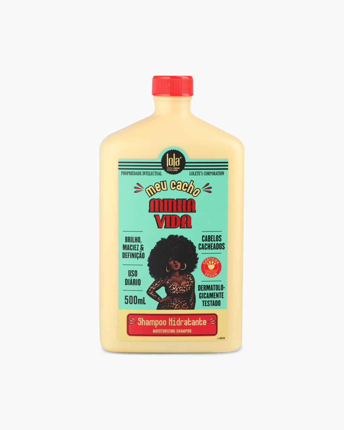 Lola Cosmetics Meu Cacho Minha Vida Sampon - Sampon puha göndör hajra 500 ml