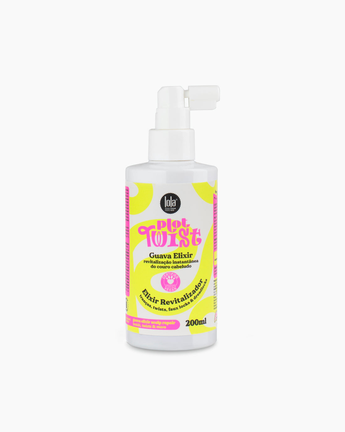 Lola Cosmetics Plot Twist Guava Elixir - Uklidňující elixír na vlasovou pokožku 200 ml