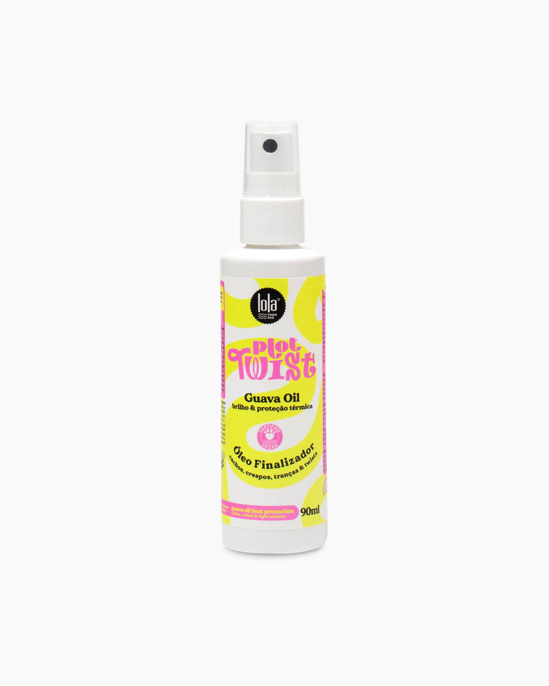 Lola Cosmetics Plot Twist Guava Oil - Vyživující olej pro krepovité vlasy 90 ml