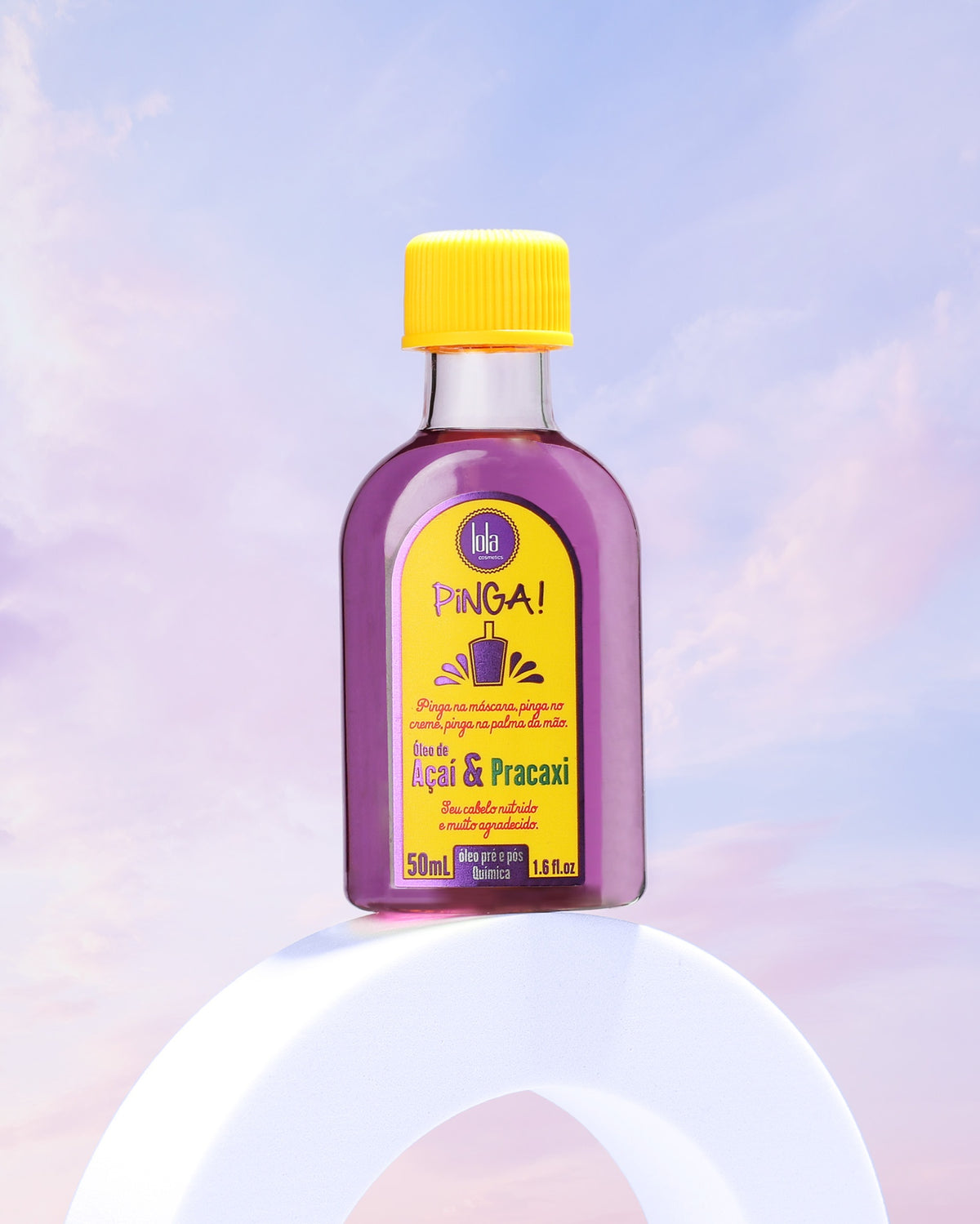 Lola Cosmetics Pinga Açai e Pracaxi Oleo Reparador Pós Quimica - Tápláló védő olaj 50 ml