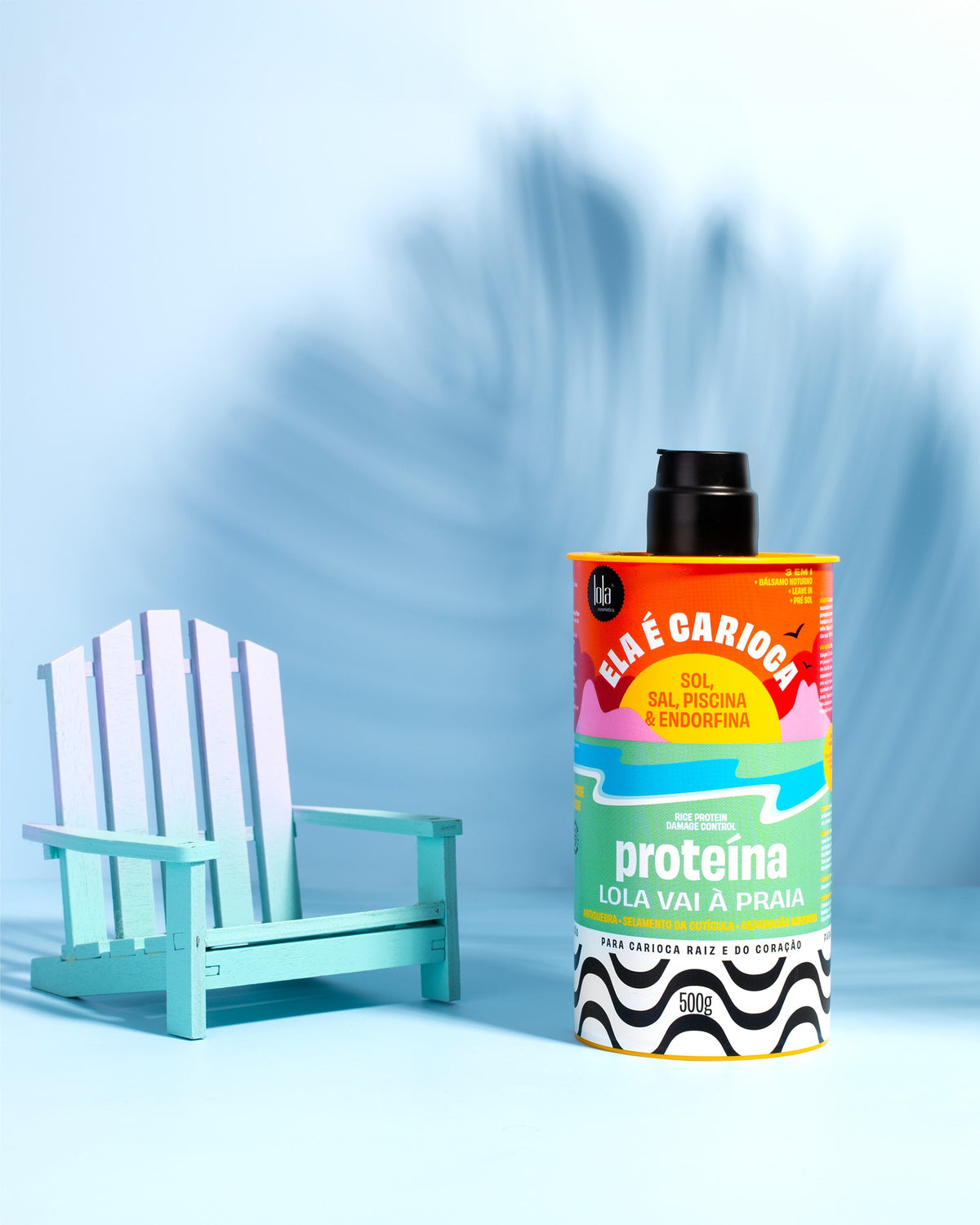 Lola Cosmetics Ela é Carioca Proteína 3 em 1 - Proteinová maska pro kudrliny 3 v 1  500 g
