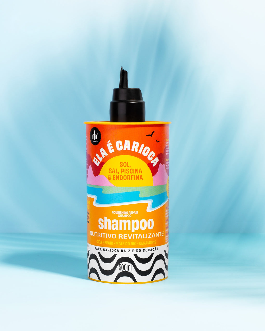 Lola Cosmetics Ela é Carioca Sampon Nutritiv Revitalizant - Revitalizáló tápláló sampon 500 ml