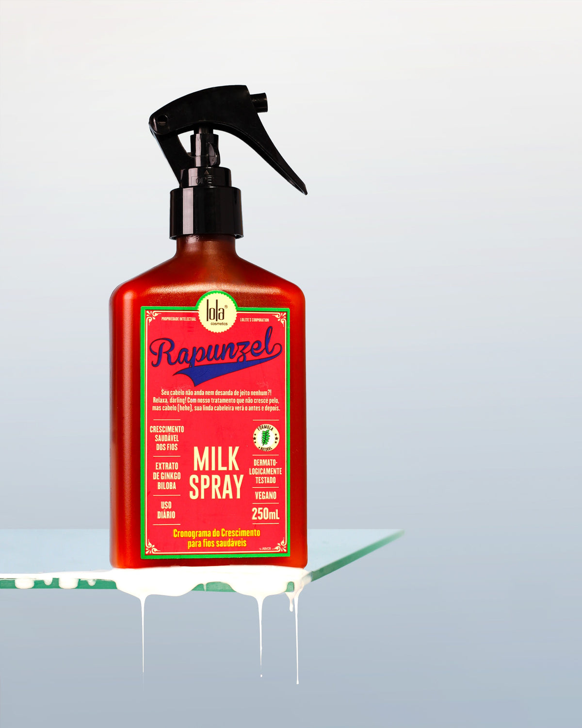 Lola Cosmetics Rapunzel Milk Spray - Posilující bezoplachový kondicionér na kudrliny 250 ml