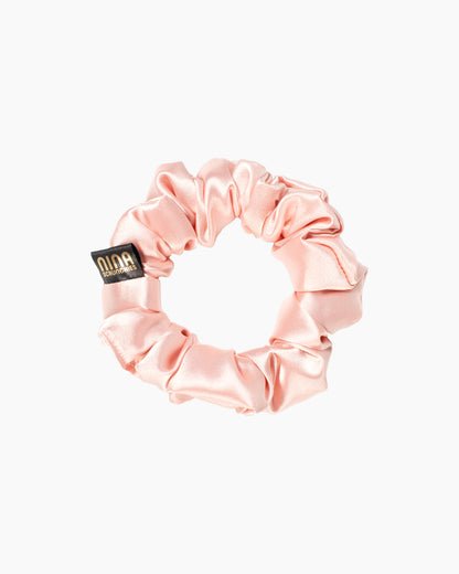 Nina Scrunchies Satin Scrunchie - Szatén hajgumi göndör hajra - Púderrózsaszín