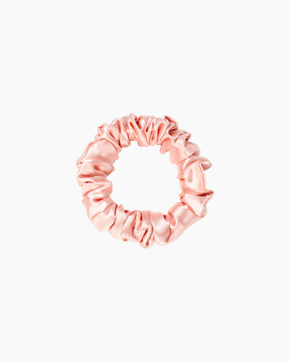 Nina Scrunchies Satin Scrunchie - Szatén hajgumi göndör hajra - Púderrózsaszín