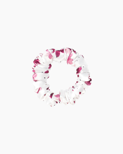 Nina Scrunchies Satin Scrunchie - Saténová gumička pro kudrnaté vlasy - Velvet flora