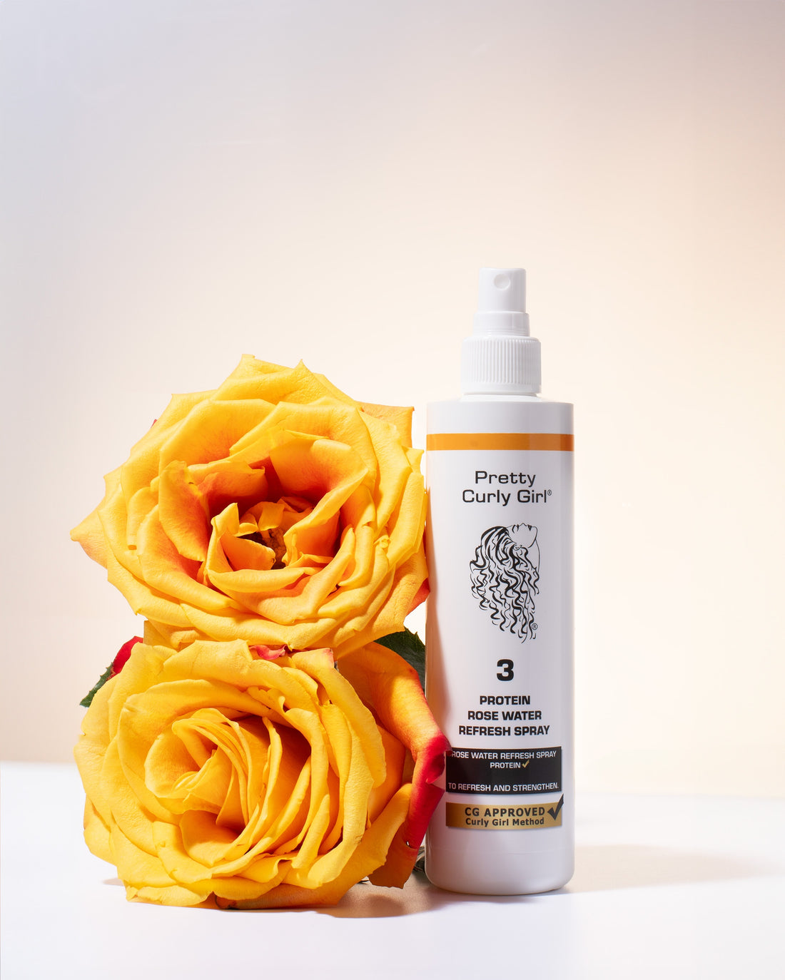 Pretty Curly Girl Protein Rose Water Refresh - Proteines frissítő spray rózavízzel 250 ml