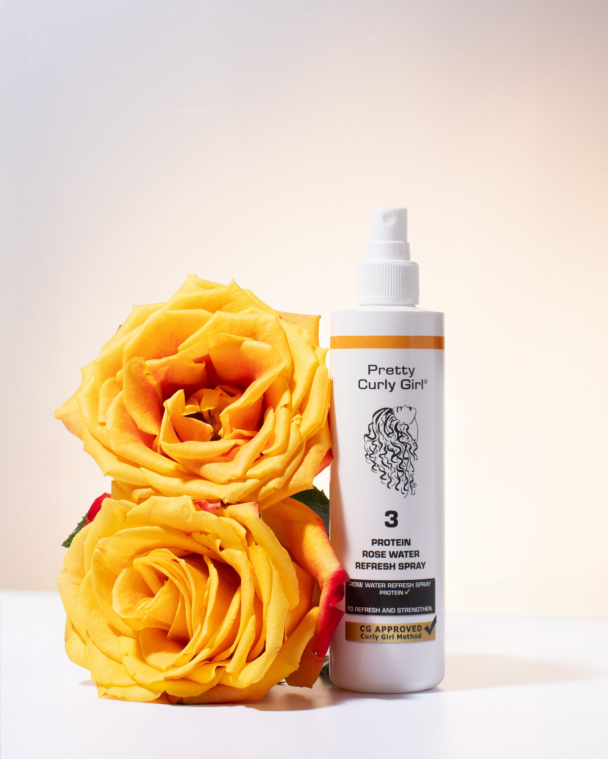 Pretty Curly Girl Protein Rose Water Refresh - Proteines frissítő spray rózavízzel 250 ml