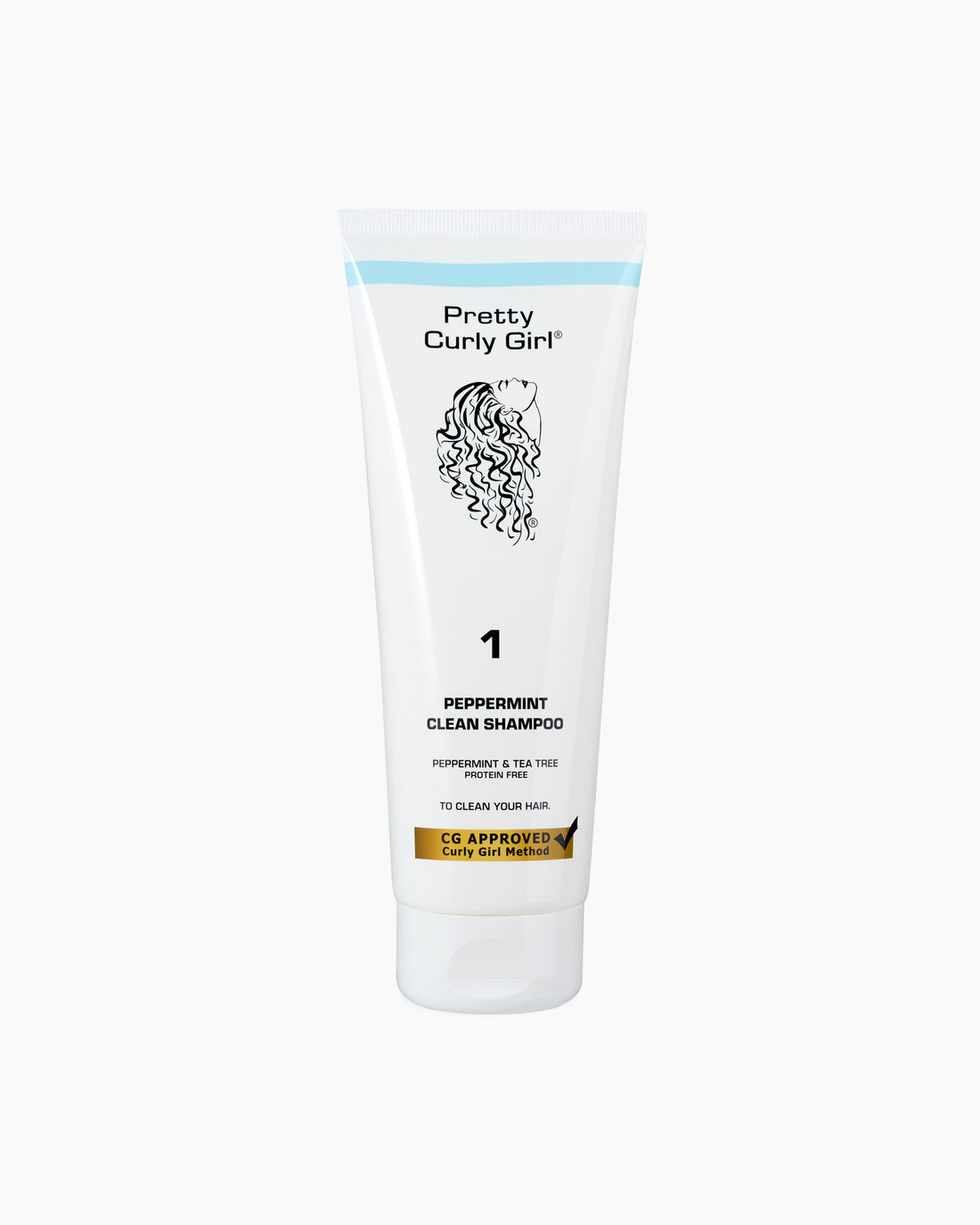 Pretty Curly Girl Peppermint Clean Shampoo - Čisticí šampon 250 ml