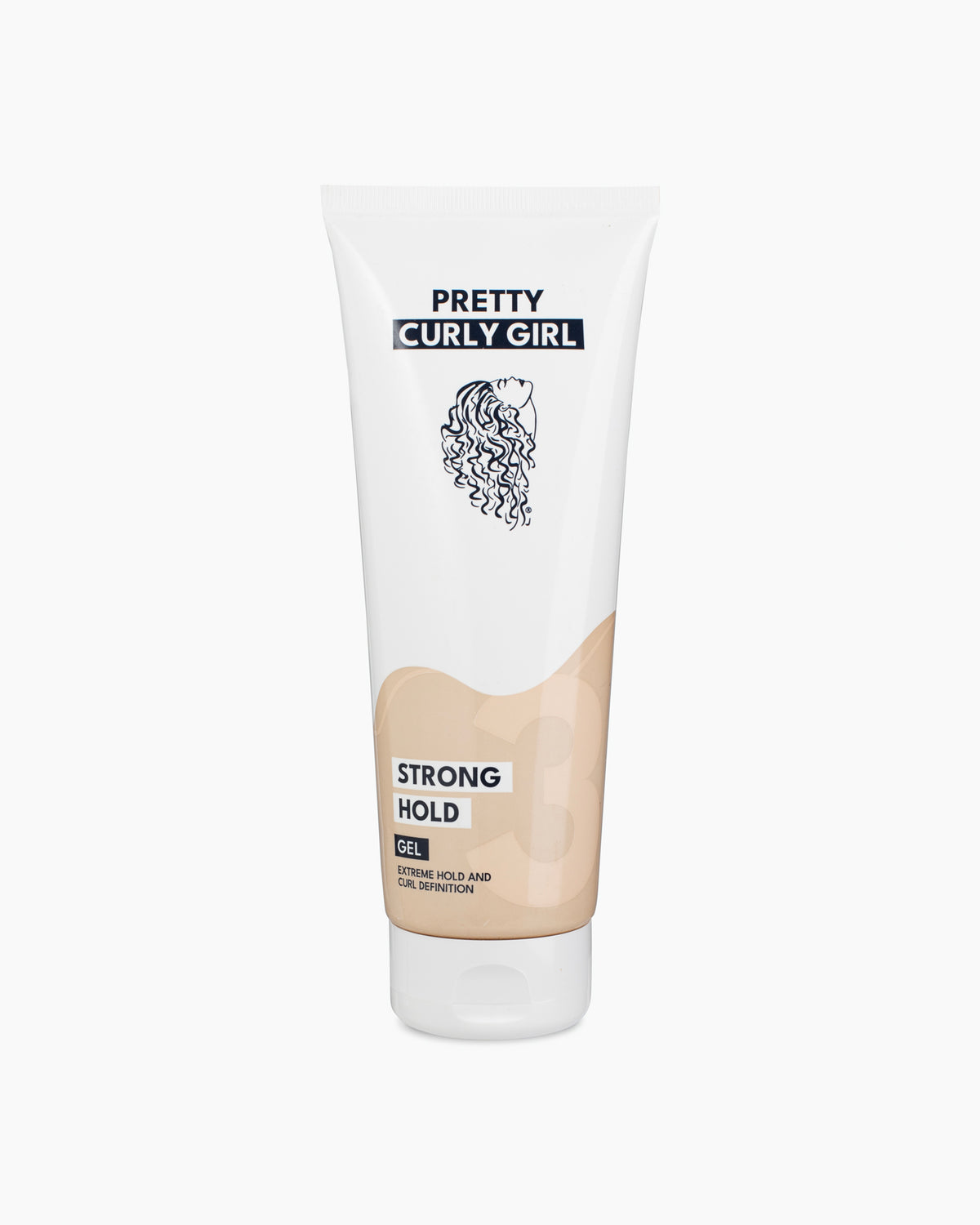 Pretty Curly Girl Strong Hold Gel - Gél göndör hajra 250 ml