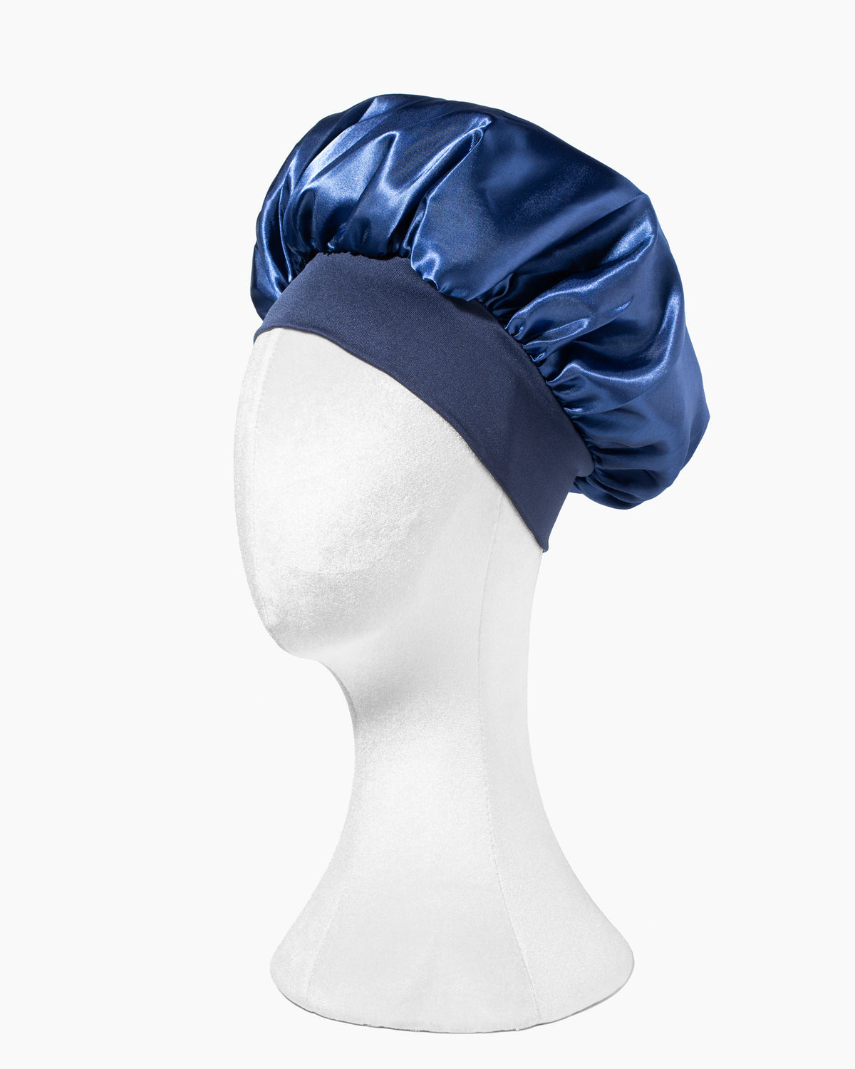 Satin Hair Bonnetabs - Saténová čepice pro kudrnaté vlasy s lemem