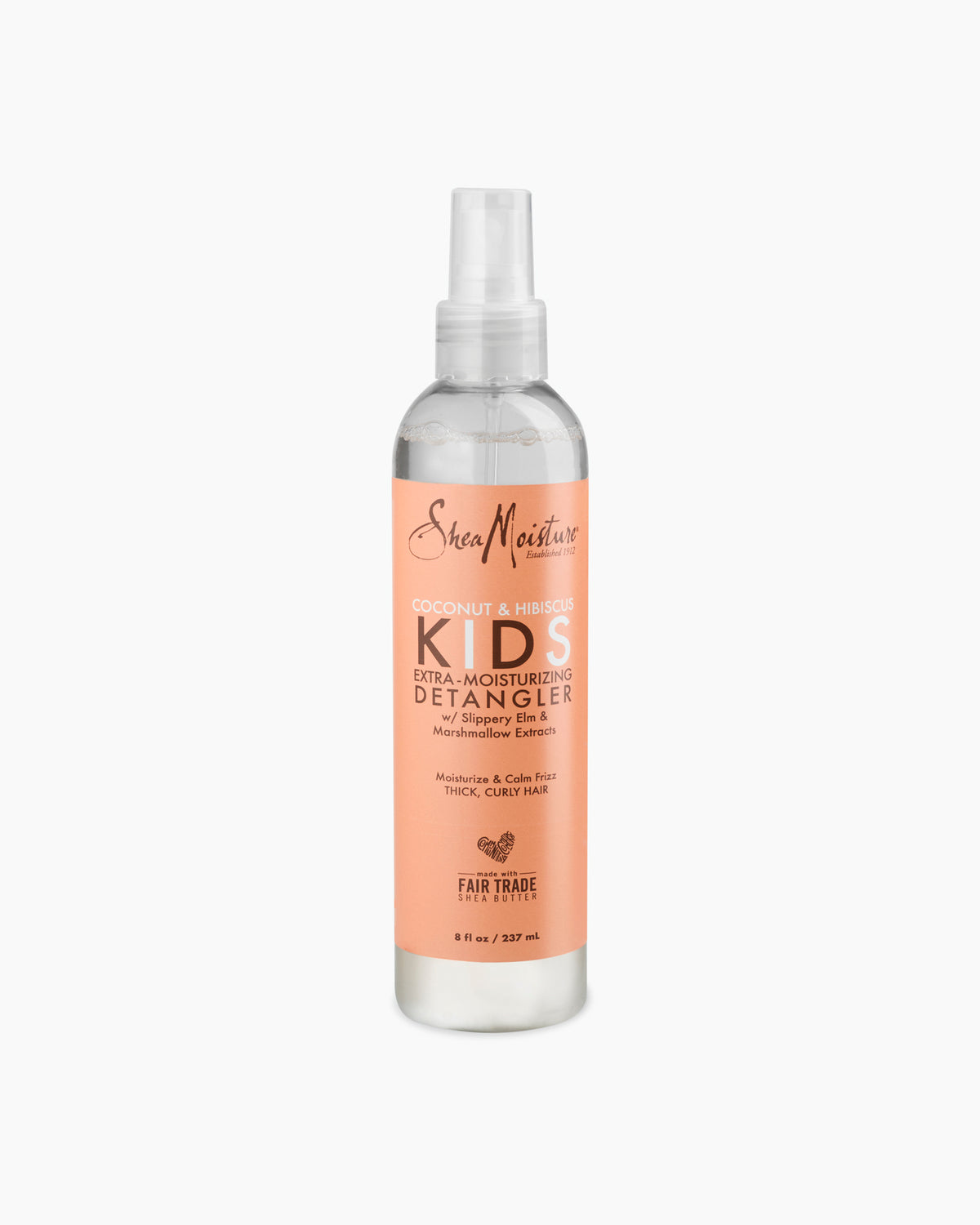 Shea Moisture Kids Coconut &amp; Hibiscus Extra-Moisturizing Detangler - Detangling spray for curly hair 237 ml