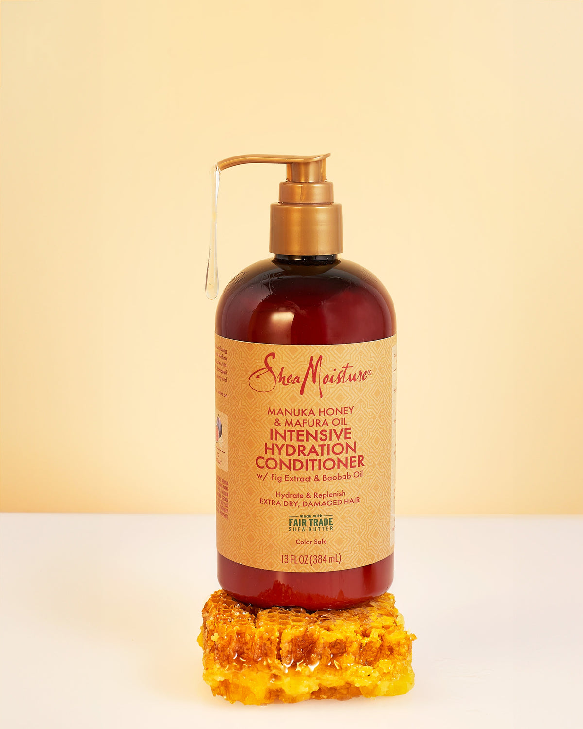 Shea Moisture Manuka Honey &amp; Mafura Oil Intensive Hydration Conditioner - Intensive moisturizing conditioner 384 ml