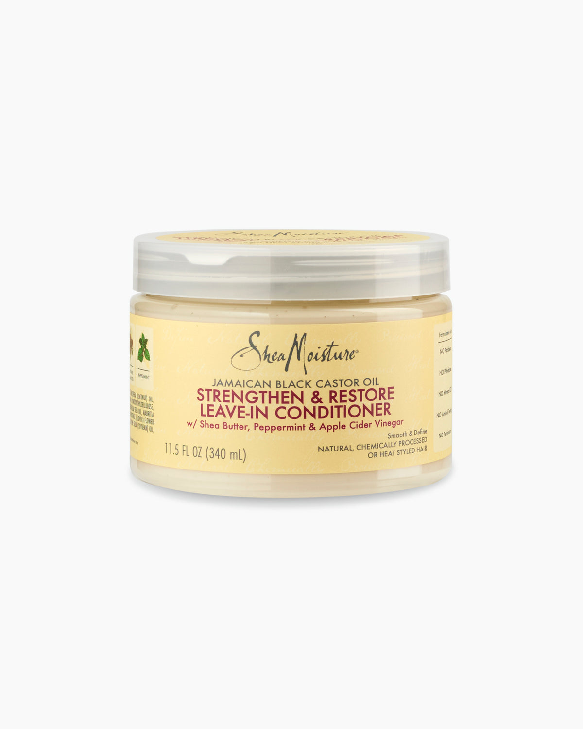 Shea Moisture Black Jamaican Castor Oil Leave-in Conditioner - Kimosható kondicionér 312 g