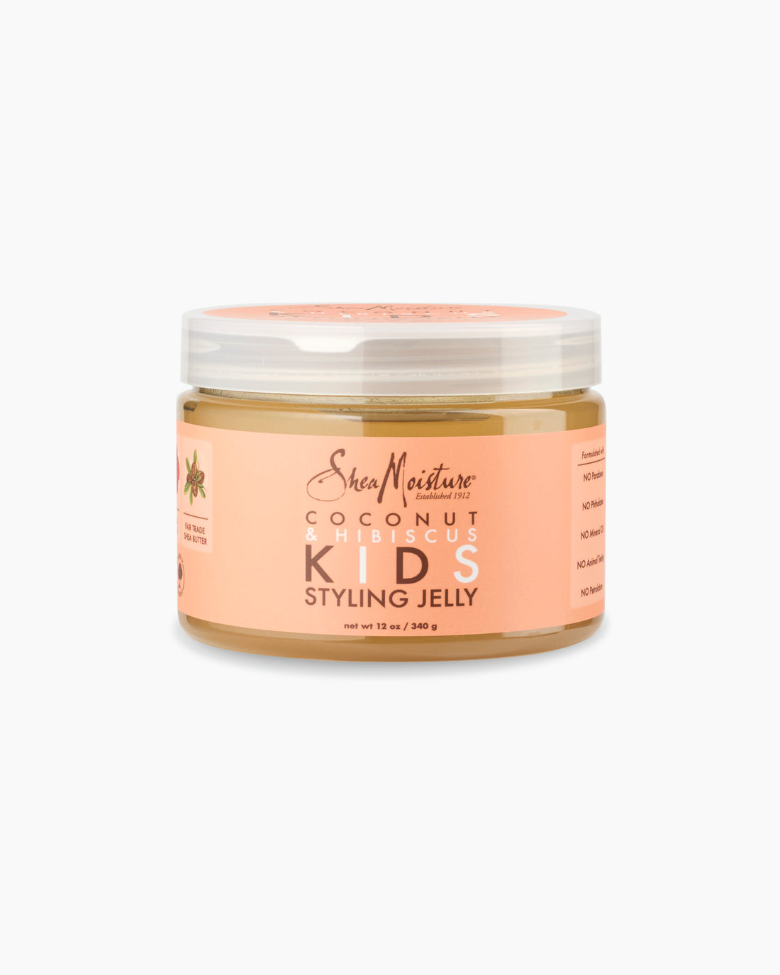 Shea Moisture Coco &amp; Hibiscus Kids Styling Jelly - Styling gél gyerekek göndör hajához 340 g