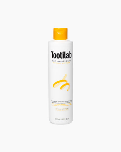 Tootilab Soft Leave-in Cream - Hidratáló leave-in krém puha fürtökért 300 ml