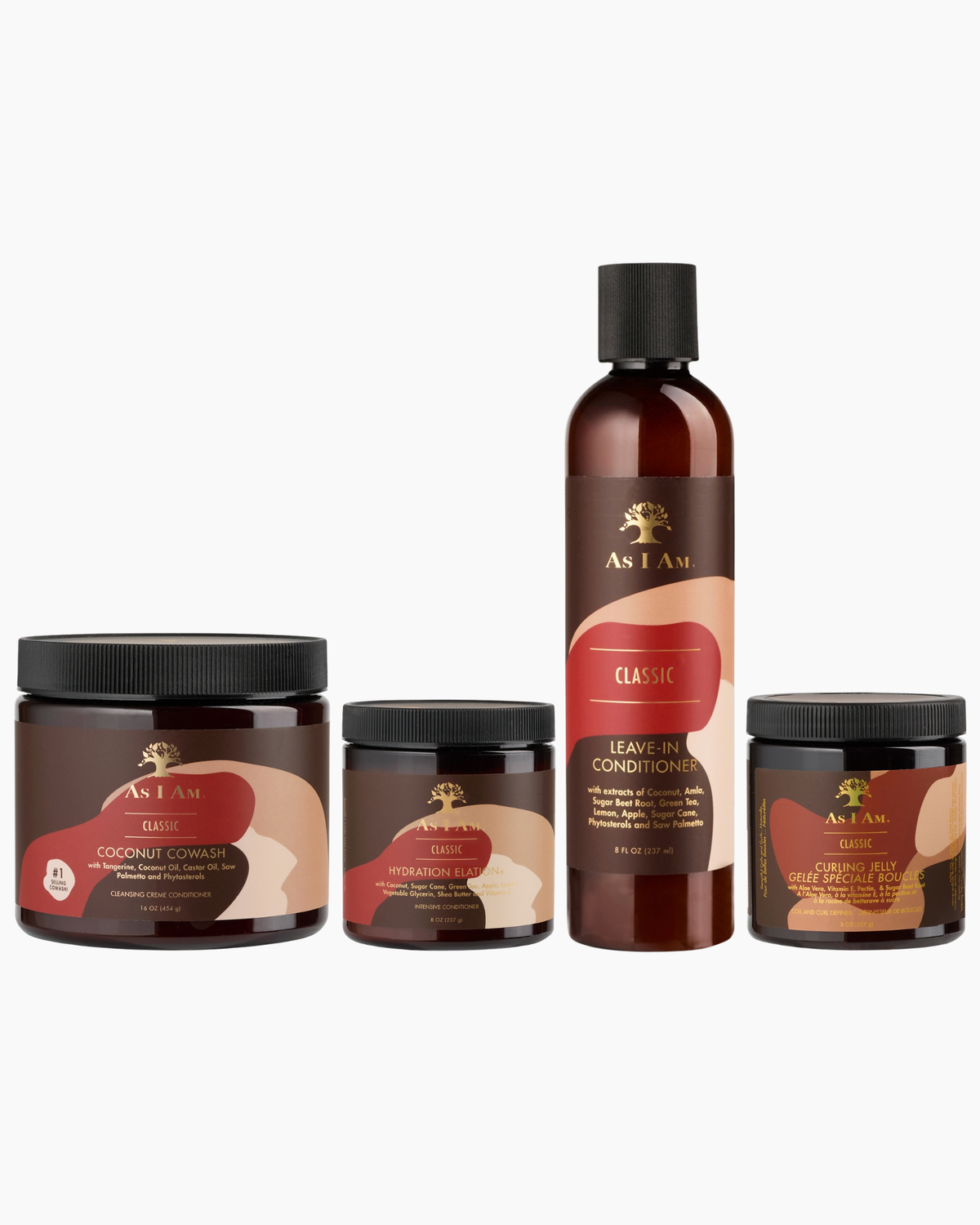 As I Am Starter Pack MOISTURE - Kezdőszett hangsúlyos fürtökhöz és afro hajhoz