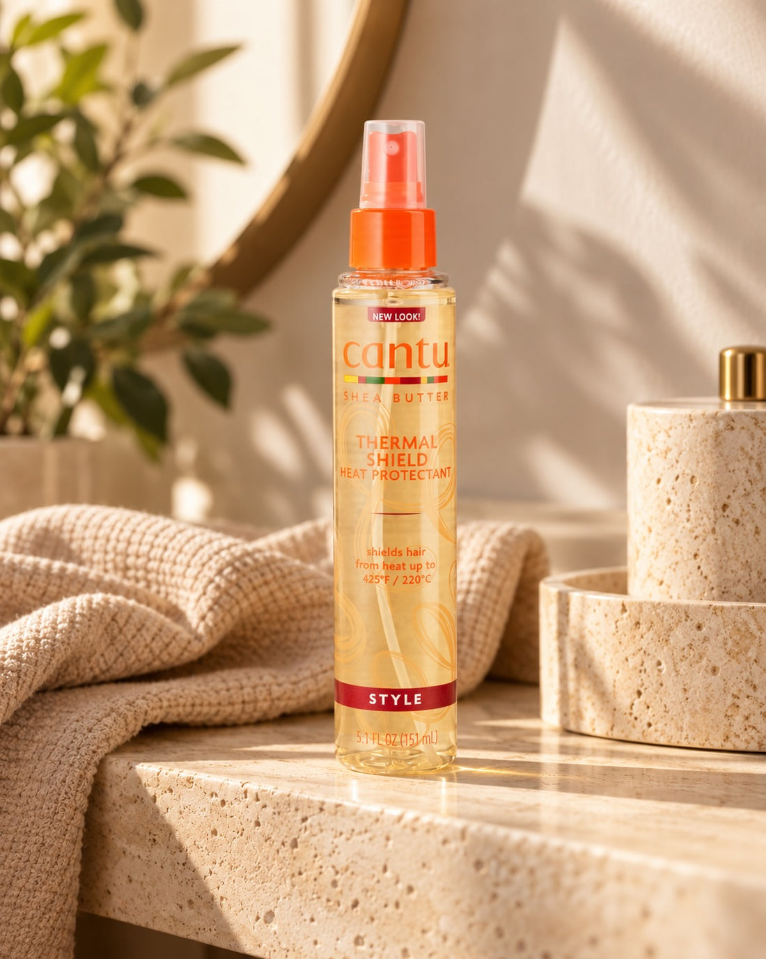 Cantu Thermal Shield Heat Protectant - Heat protectant for hair 151 ml