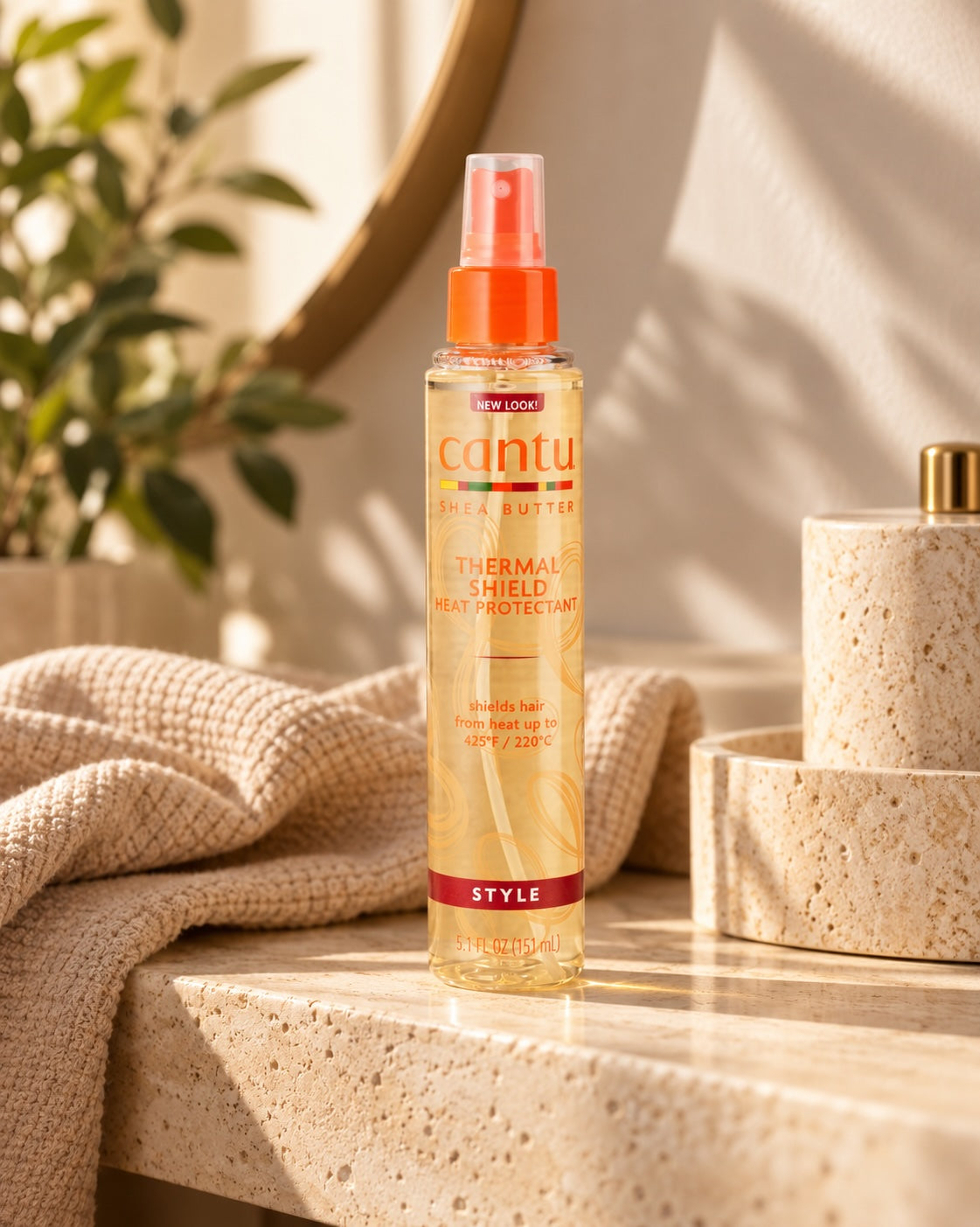 Cantu Thermal Shield Heat Protectant - Heat protectant for hair 151 ml