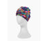 African Fabs Easy headwrap with satin lined hair bonnet - Turban with satin headband - African pattern