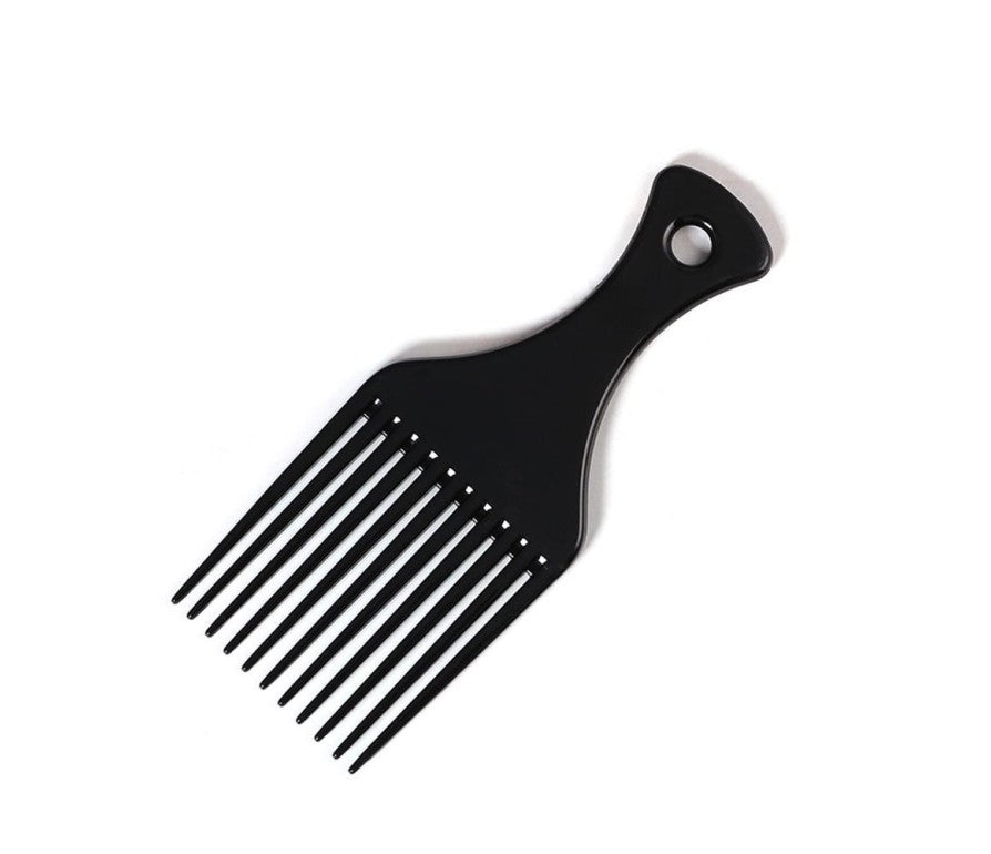 Afro Hair Comb - Comb for curly hair - Black