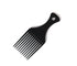 Afro Hair Comb - Comb for curly hair - Black