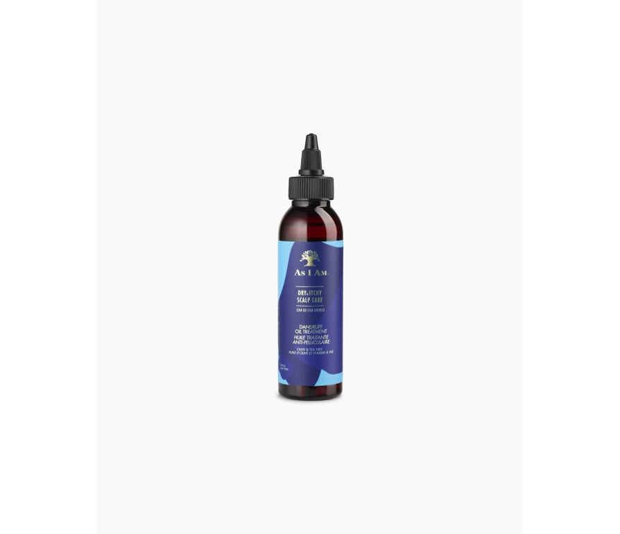 As I Am Dry &amp; Itchy Scalp Care Oil Treatment - Olej pre kučeravé vlasy so suchou, podráždenou pokožku hlavy 120 ml