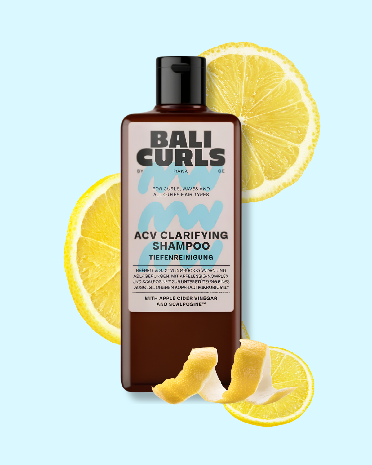 Bali Curls ACV Clarifying Shampoo - Čisticí šampon na kudrny s jablečným octem 200 ml