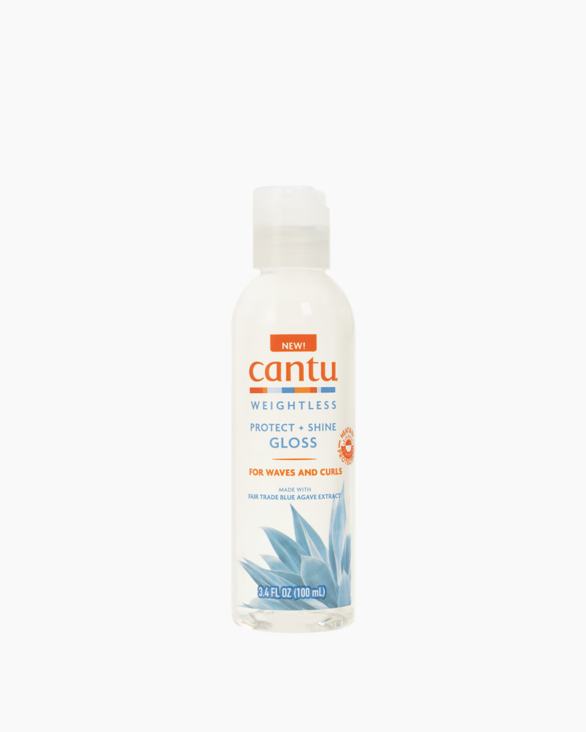 Cantu Weightless Protect + Shine Gloss - Lehký lesk s tepelnou a UV ochranou 100 ml
