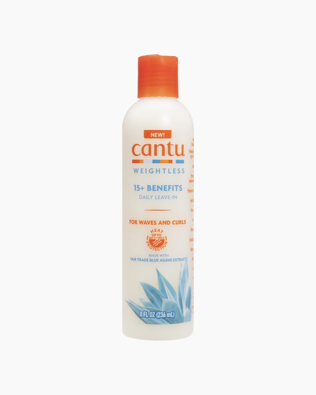 Cantu Weightless Daily Leave-In Cream - Lightweight leave-in cream for waves and curls 236 ml