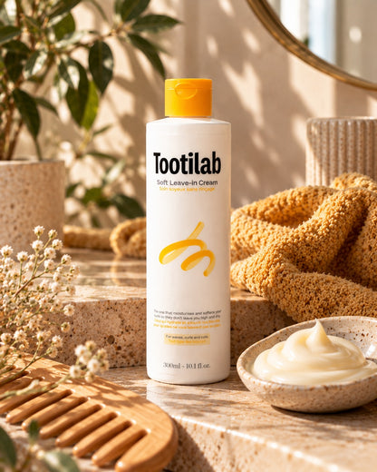 Tootilab Soft Leave-in Cream - Hidratáló leave-in krém puha fürtökért 300 ml