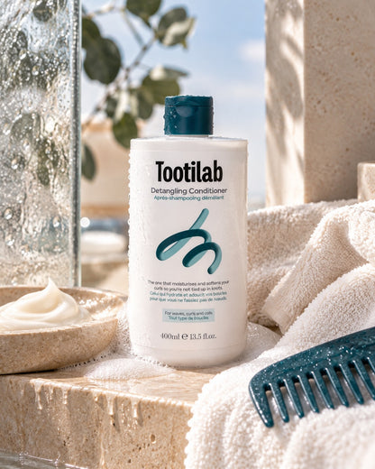 Tootilab Detangling Conditioner - Kondicionáló a fürtök könnyebb kifésüléséért 400 ml