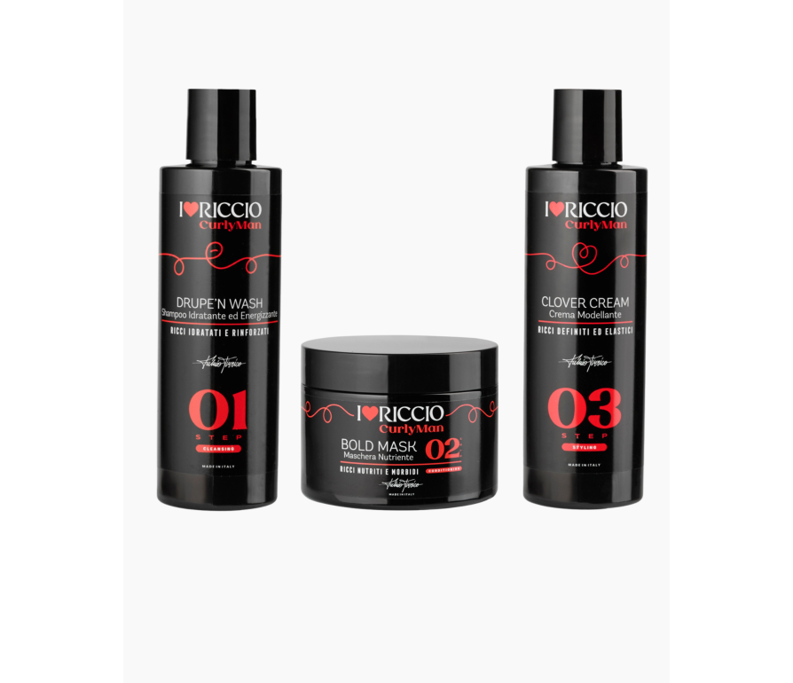I Love Riccio CurlyMan - Complete men&